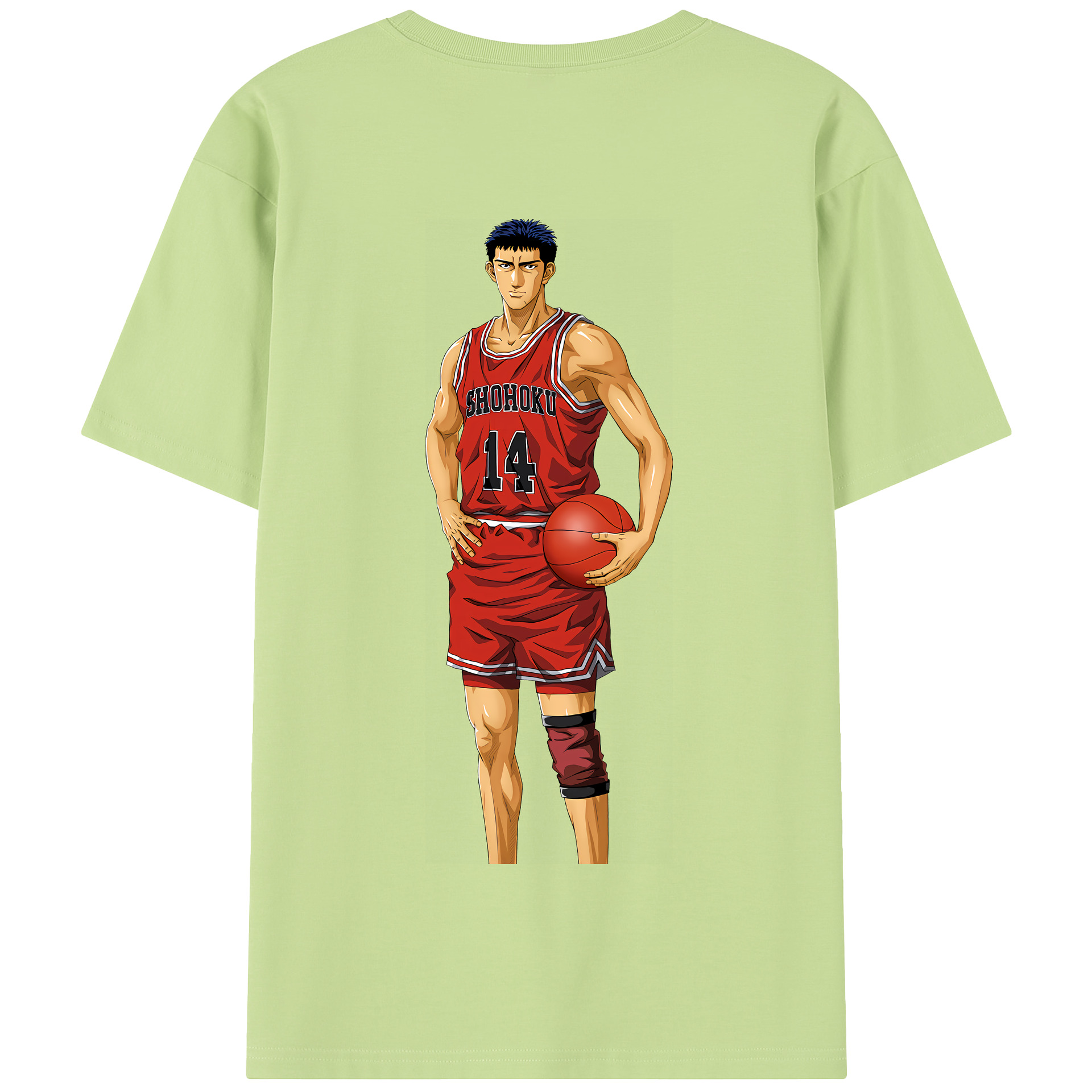 SLAM DUNK／スラムダンク 綿100％半袖Tシャツ（背面プリント）